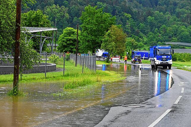 Bild 18: Bilder: Hochwasser-Großeinsatz Kläranlage Stockacher Aach