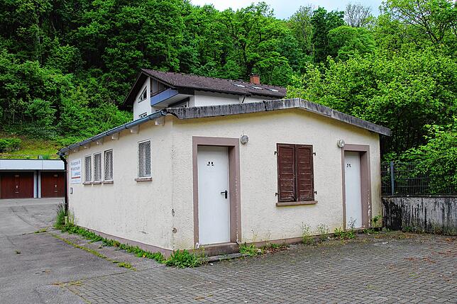 Das WC-Häuschen am Chilbiplatz in Waldshut wird noch vor den Sommerferien 2025 vollständig abgerissen.