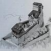 Die Burg Neufürstenberg bei Hammereisenbach könnte so einmal ausgesehen haben, rekonstruiert Roland Weis in seinem Buch &bdquo;Burgen im ...