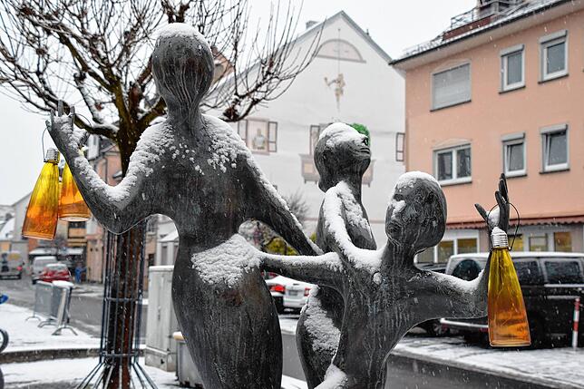 Der Brunnen der Gemeinsamkeit in Stockach.