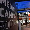 Der Medizin Campus Bodensee ist ein Klinikverbund. Die Aufnahme zeigt den Standort in Friedrichshafen.