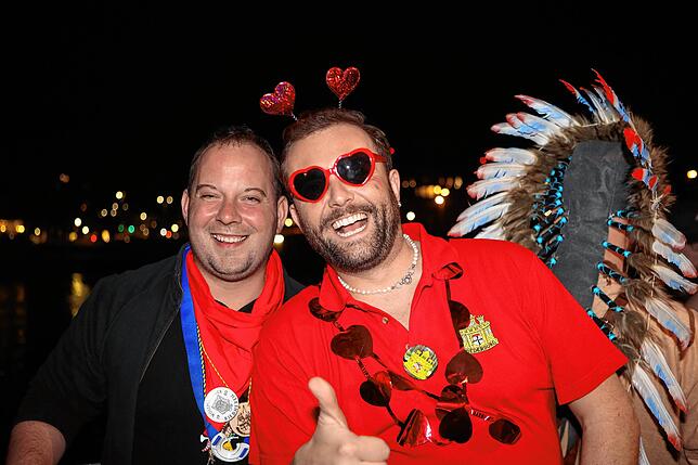 Bild 7: Gute Stimmung am Fastnachts-Freitag 2024 &ndash; Teil 1