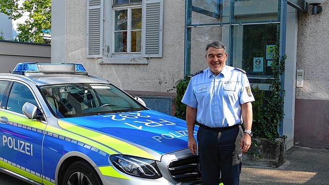 Bernhard Weis ist neuer Revierleiter der Polizei Rheinfelden und freut sich auf die neue Aufgabe.
