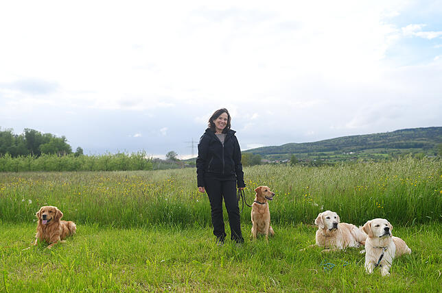 Hundepsychologin und -trainerin Andrea Baasch.