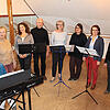 Das "Ensemble Via Lumina" von Angelika Dohlien aus Fützen gibt am 12. Dezember zusammen mit dem Projektchor der Blumberger Realschule ...