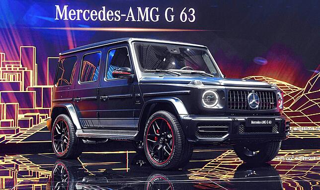 Inbegriff des Luxus, in Deutschland, vor allem aber in Asien. AMG- G-Klasse mit 585 PS. Hierzulande subventioniert der Staat die Nutzung ...