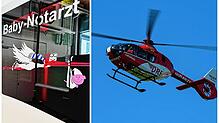 Der Rettungshubschrauber &bdquo;Christoph 45&ldquo; ist auch dann im Einsatz, wenn Neugeborene schnell fachärztliche Hilfe brauchen. Am ...