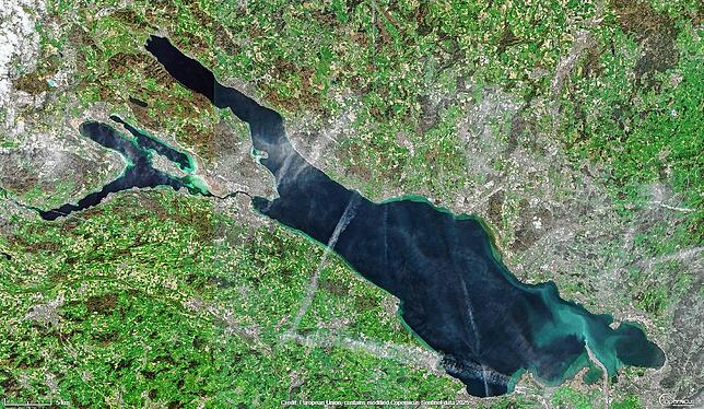 Bild 4: Bodensee im Wandel: Überraschende Veränderungen in neuen Satellitenbildern