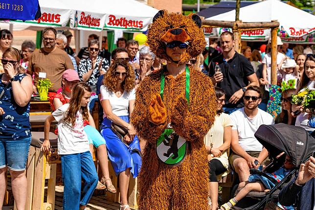 Bild 1: So schön war‘s beim Jubiläumsfest in Brigachtal