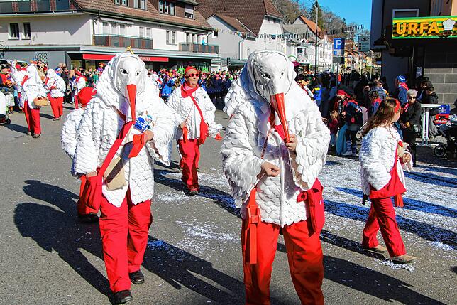 Bild 21: Umzug und Bühnenprogramm begeistern die Narren in Bonndorf