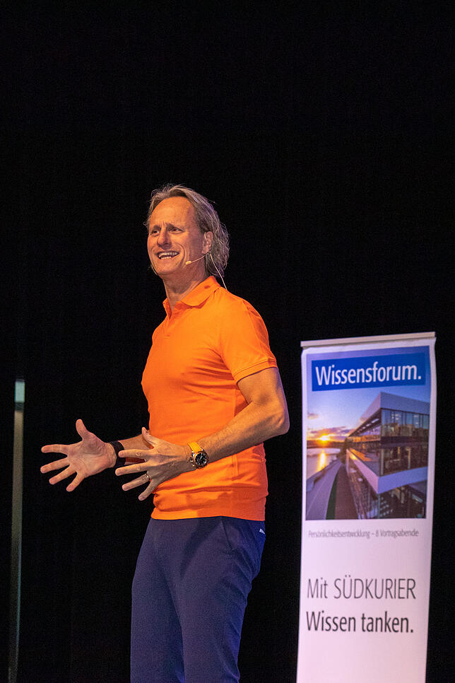 Bild 7: Hier gibt&lsquo;s die Bilder zum ersten SÜDKURIER-Wissensforum mit Mentalcoach Thomas Baschab