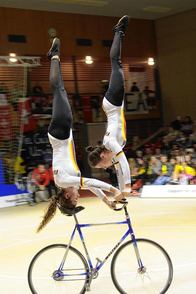 Perfekt: Anna-Sophia von Schneyder (links) und Anika Papok vom RV Lottstetten glänzten bei der Europameisterschaft der Juniorinnen in ...