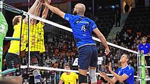 „Heimspiel“ für den VfB in der Ratiopharm-Arena in Neu-Ulm: In der laufenden Saison müssen die Volleyballer aus ...
