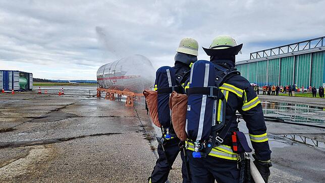Bild 9: Notfallübung am Bodensee Airport – Die besten Bilder