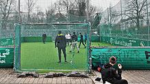 Das DFB-Minispielfeld bei Konstanz-Petershausen: Hier soll es an einem Juniabend 2024 zwischen den Mitspielern Reibereien gegeben haben. ...