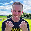 Steffen Allgaier feiert mit dem SV Denkingen die Meisterschaft in der Bezirksliga.