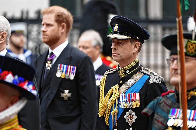 Prinz Harry und Edward, Graf of Wessex