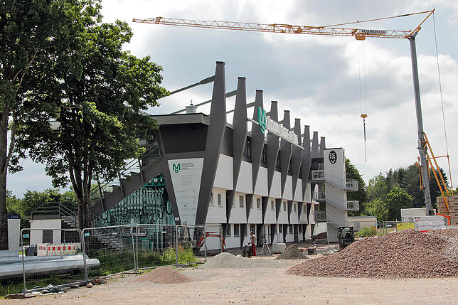 Bild 4: Bilder von der MS Technologie Arena am Villinger Friedengrund