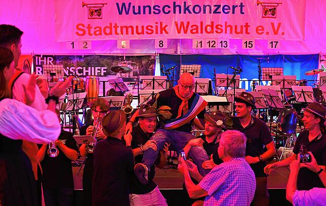 Bild 28: Die schönsten Bilder vom Wunschkonzert der Stadtmusik Waldshut am Chilbi-Montag
