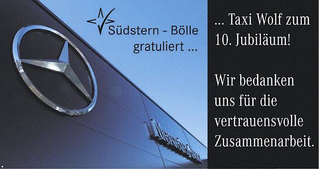 Bild 11: 10 Jahre Taxi Wolf: 60 Fahrzeuge und 86 Mitarbeiter