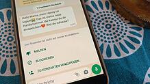 Bild : Whatsapp-Betrüger haben es auf besorgte Mütter abgesehen