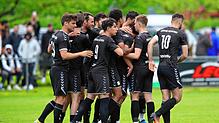 Jubel beim SC Konstanz-Wollmatingen. Die Mannschaft will mit einem weiteren Erfolg am letzten Spieltag der Landesliga im Titelrennen ...