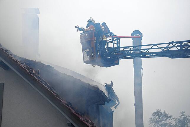 Bild 20: Brand im Sägewerk: Bilder vom Einsatz in Murg-Hänner
