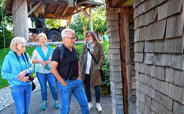 Kein Besucher kommt an dem Häuschen vorbei, ohne einen Blick hineinzuwerfen.