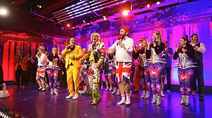 Bild : Fernsehfasnacht 2025 im Konzil: Alle Bilder der Akteure auf der Bühne und des Programms