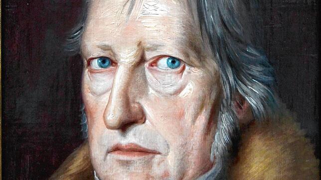 Georg Wilhelm Friedrich Hegel in einem Porträt von Jakob Schlesinger, 1831.