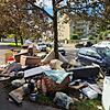 Diesen Haufen Sperrmüll fanden die Mitarbeiter der Stadtwerke in der Nordstadt. Hier wurde der Müll einfach wild entsorgt.