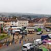 Der Wochenmarkt in Markdorf.