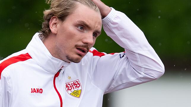 Nick Woltemade kam beim Testspielsieg des VfB Stuttgart zum Einsatz.