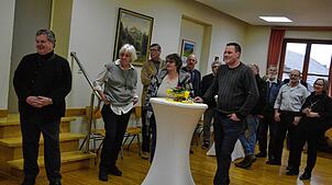 Gemeinderäte, Vertreter der Vereine, der politischen Parteien, der Kirchen und der Freiwilligen Feuerwehr sowie Mitarbeiter der Gemeinde ...