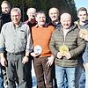 Große Freude bei den besten Betriebsinhabern des Vorderwälderzuchtvereins Brigach-Breg: Gerhard Klausmann (von links), Pirmin Riesle, ...