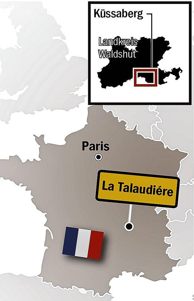 Bild 1: In La Talaudière grünt und blüht es
