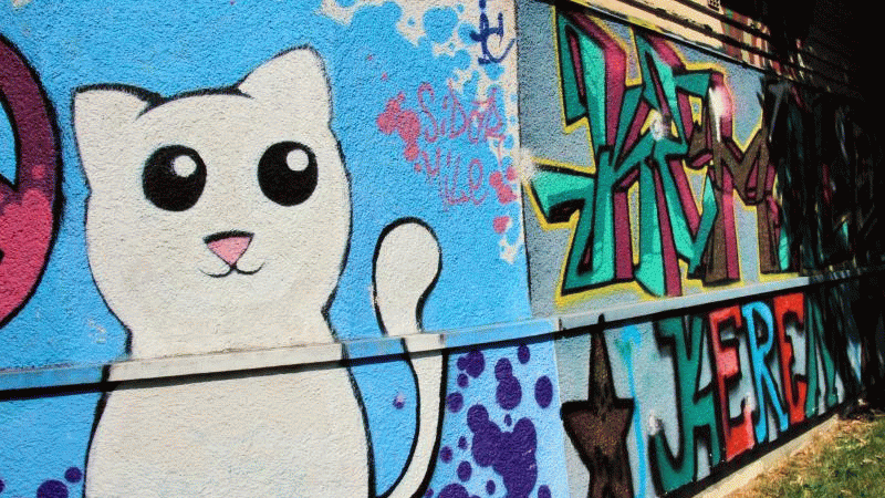 Bild : Graffitis, Kaugummiautomaten, Unterführungen: Friedrichshafen von seiner hässlichsten Seite