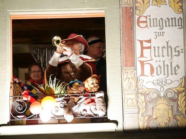 Bild 22: Bilderstory: Eröffnung des VSAN Narrentreffen in Bad Säckingen mit Brauchtumsabend auf dem Münsterplatz