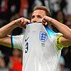 Der Moment, in dem Englands Kapitän Harry Kane realisiert, dass er den Elfmeter zum Ausgleich vergeben hat.