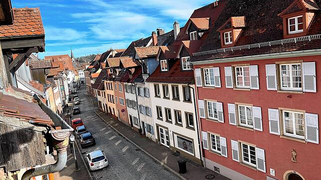 In der Brunnenstraße in Villingen sind die meisten Dächer frei von Solar- und Photovoltaikanlagen.