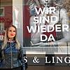 Katharina Bölles Dessousgeschäft wurde von Einbrechern komplett leergeräumt. Jetzt hat sie wieder eröffnet &ndash; und freut sich sehr, ...