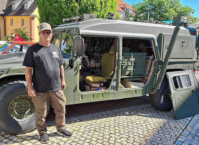 Bild 10: Bilder vom Oldtimertreffen am Schloss Meßkirch