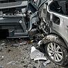 Schwerer Unfall im März auf der B27 zwischen Riedböhringen und Blumberg. Mehrere Fahrzeuge krachen ineinander, es gibt Verletzte.