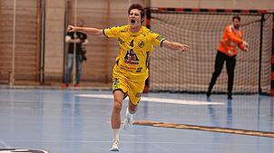 Die HSG Konstanz (Aron Czako) hat vor der Länderspielpause noch ein schweres Spiel in Hamm vor sich.