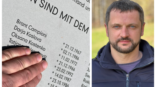 Taras Kostenko hat Zuflucht in Überlingen gefunden. Genau dort, wo seine Schwester bei der Flugzeugkatastrophe starb &ndash; eine ...