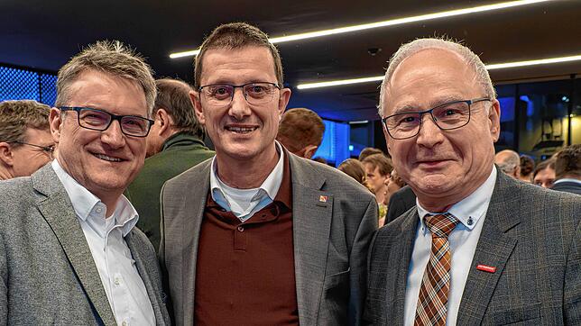Beim Neujahrsempfang der Industrie- und Handelskammer (IHK) Hochrhein-Bodensee waren sie diesmal nur Gäste, nicht Mitveranstalter: Links ...