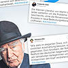 Auch Martin Walser nehmen die Autorinnen aufs Korn.