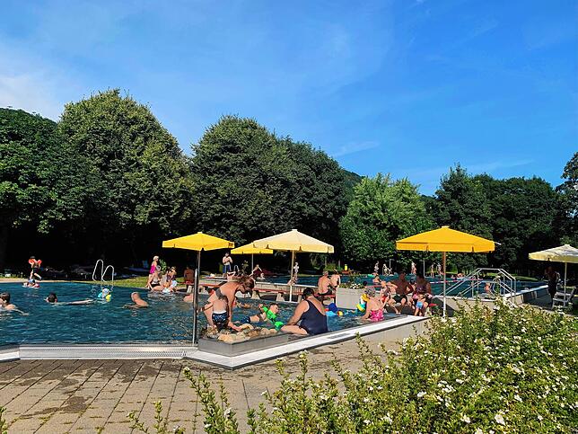 Das Freibad in Küssaberg-Reckingen öffnet voraussichtlich am 17./18. Mai.