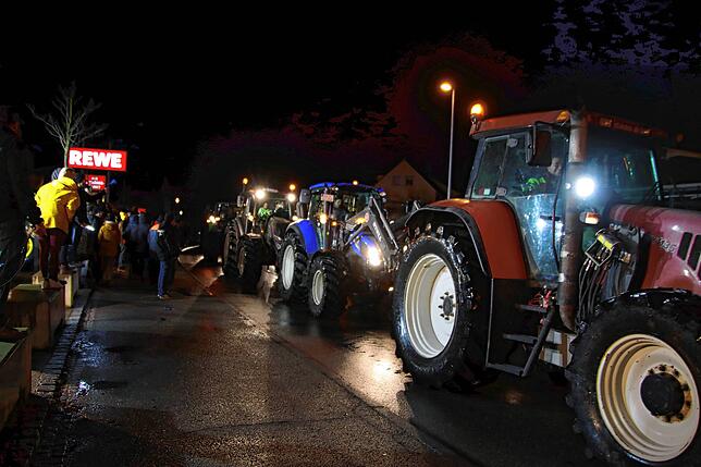 Bild 7: Landwirte haben genug: Alle Bilder von der Traktor-Protestfahrt durch Stockach