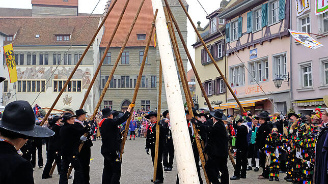 Bild : High Noon beim Überlinger Narrentag